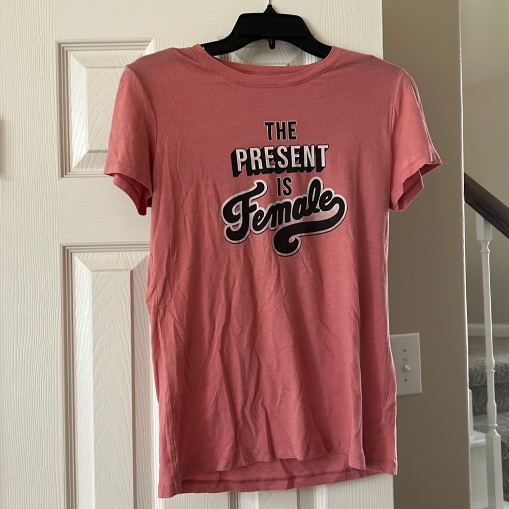 Small Free State “The Present is Female” shirt